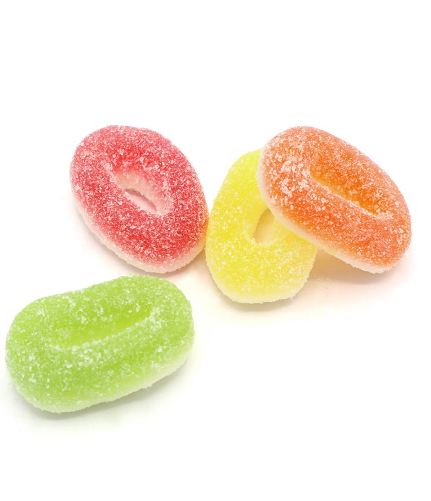 Fizzy rings 100g