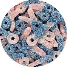Fizzy bubblegum dummies 100g