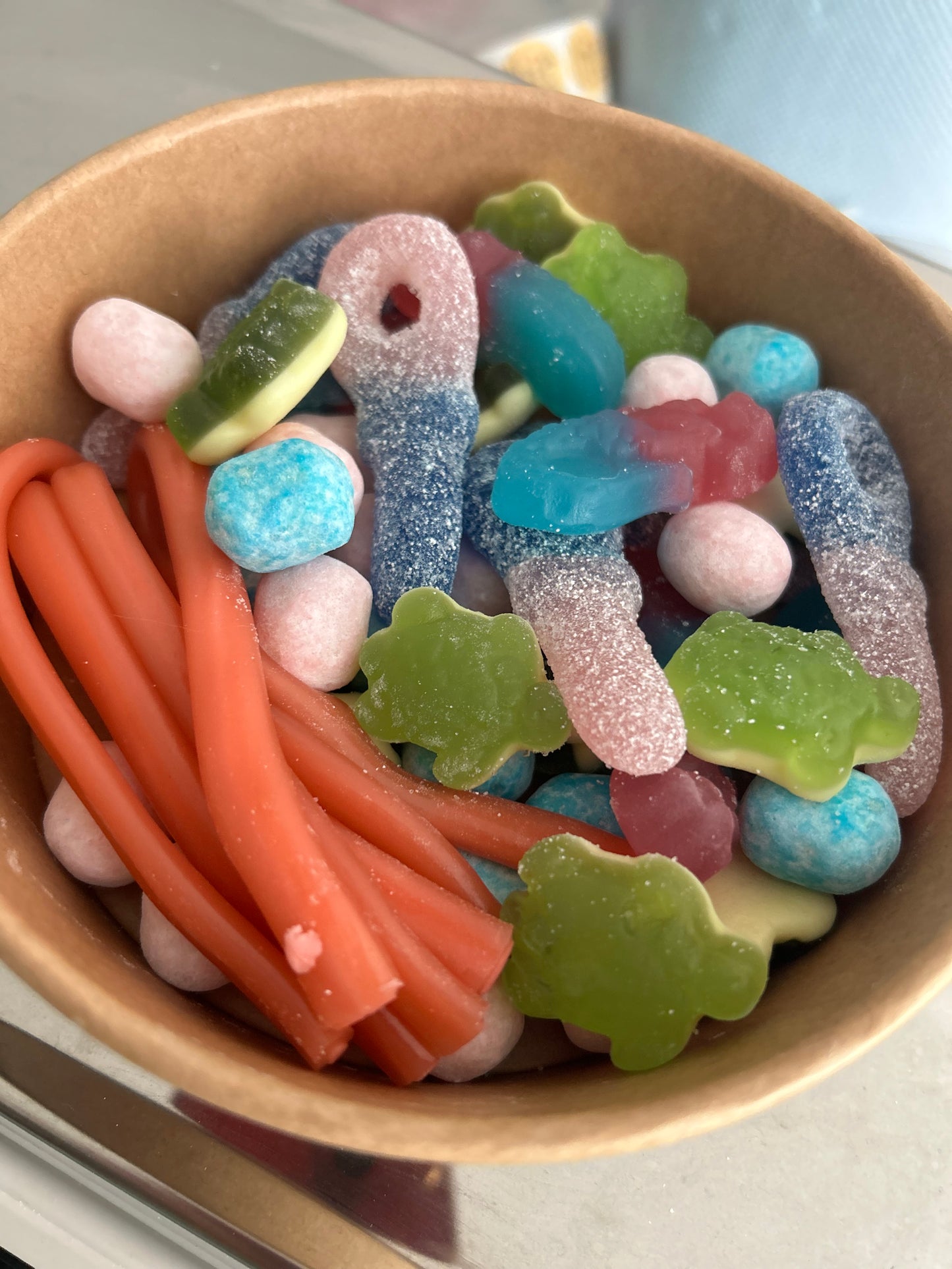 Bubblegum candy bowl