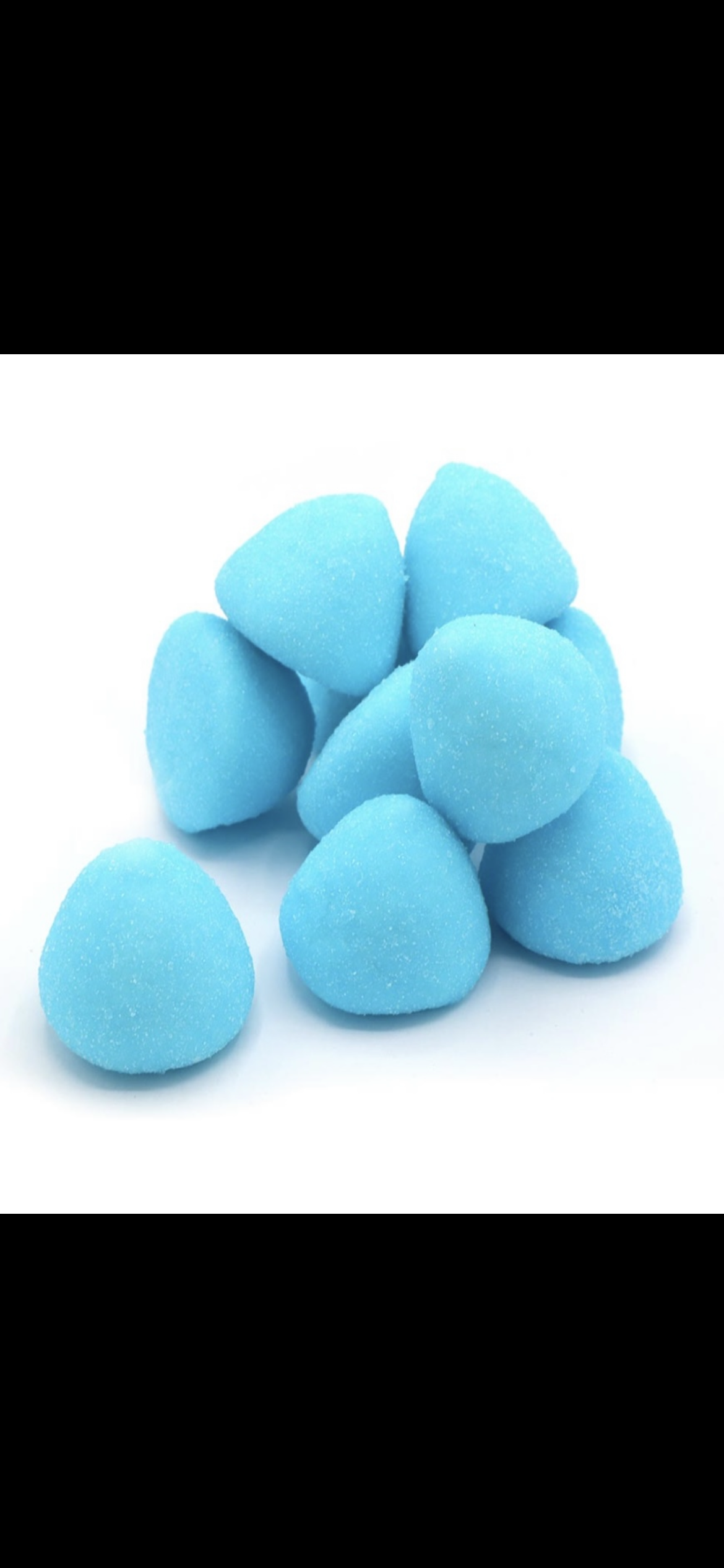 Blue paint balls
