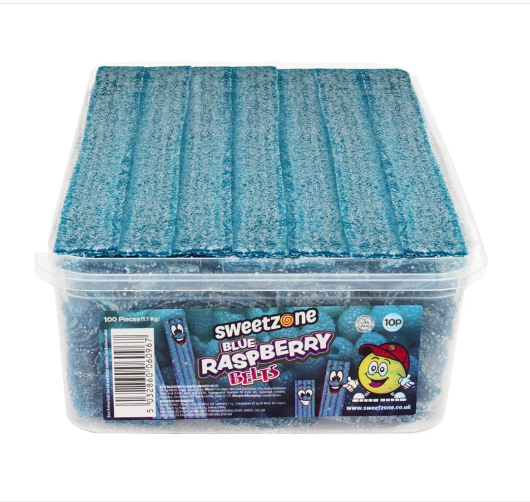 Blue raspberry belts